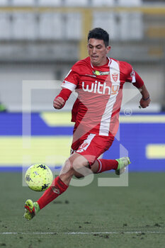 2022-01-16 - Salvatore Molina (AC Monza) in action - AC MONZA VS AC PERUGIA - ITALIAN SERIE B - SOCCER