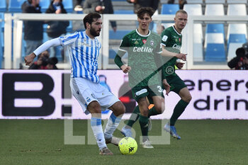 2022-01-22 - Luca  Mora (Spal) in action - SPAL VS AC PISA - ITALIAN SERIE B - SOCCER