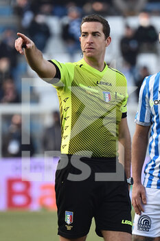 2022-01-22 - The referee Giovanni Ayroldi - SPAL VS AC PISA - ITALIAN SERIE B - SOCCER