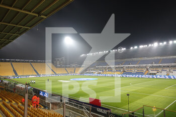 2022-01-21 - A general view of the stadium before the Serie B match between Parma Calcio and Frosinone Calcio at Ennio Tardini on January 21, 2022 in Parma, Italy. - PARMA CALCIO VS FROSINONE CALCIO - ITALIAN SERIE B - SOCCER