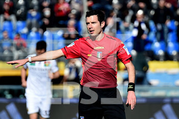 2022-02-12 - The referee Davide Ghersini - AC PISA VS TERNANA CALCIO - ITALIAN SERIE B - SOCCER