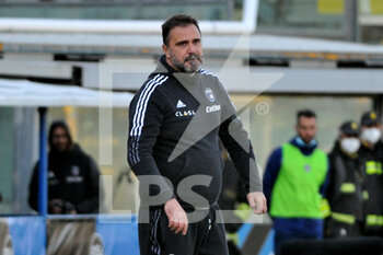 2022-02-12 - Head coach of Pisa Luca D'Angelo - AC PISA VS TERNANA CALCIO - ITALIAN SERIE B - SOCCER