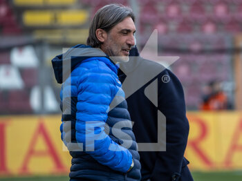 2022-02-12 - Modesto Francesco coach Crotone - REGGINA 1914 VS FC CROTONE - ITALIAN SERIE B - SOCCER