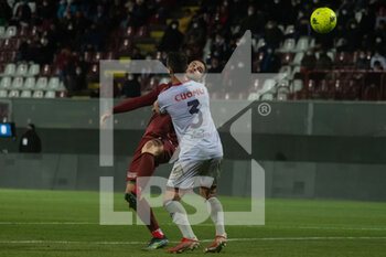2022-02-12 - Tumminello Marco Reggina shot  - REGGINA 1914 VS FC CROTONE - ITALIAN SERIE B - SOCCER