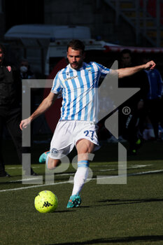 2022-02-12 - Alberto Almici of Spal in action during the Serie B match between AC Monza vs Spal on February 12, 2022 at the U-Power Stadium in Monza - AC MONZA VS SPAL - ITALIAN SERIE B - SOCCER