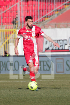 2022-02-12 - Luca Mazzitelli of AC Monza in action during the Serie B match between AC Monza vs Spal on February 12, 2022 at the U-Power Stadium in Monza - AC MONZA VS SPAL - ITALIAN SERIE B - SOCCER