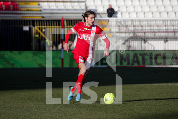 2022-02-12 - Andrea Colpani of AC Monza in action during the Serie B match between AC Monza vs Spal on February 12, 2022 at the U-Power Stadium in Monza - AC MONZA VS SPAL - ITALIAN SERIE B - SOCCER