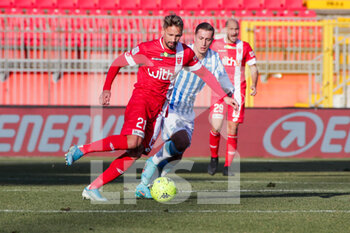 2022-02-12 - Gaston Ramirez of AC Monza in action during the Serie B match between AC Monza vs Spal on February 12, 2022 at the U-Power Stadium in Monza - AC MONZA VS SPAL - ITALIAN SERIE B - SOCCER