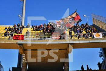 2022-02-13 - Benevento Calcio supporters - US LECCE VS BENEVENTO CALCIO - ITALIAN SERIE B - SOCCER