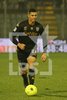 2022-02-15 - Yordan Osorio of PARMA CALCIO in action during the Serie B match between US Cremonese and PARMA CALCIO at Giovanni Zini on February 15, 2022 in Cremona, Italy. - US CREMONESE VS PARMA CALCIO - ITALIAN SERIE B - SOCCER
