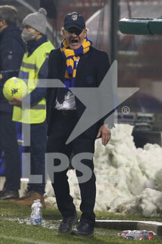 2022-02-15 - Giuseppe Iachini head coach of PARMA CALCIO during the Serie B match between US Cremona and Parma Calcio at Giovanni Zini on February 15, 2022 in Cremona, Italy. - US CREMONESE VS PARMA CALCIO - ITALIAN SERIE B - SOCCER