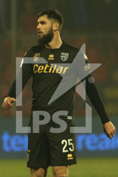 2022-02-15 - Elias Cobbaut of PARMA CALCIO looks on during the Serie B match between US Cremonese and Parma Calcio at Giovanni Zini on February 15, 2022 in Cremona, Italy. - US CREMONESE VS PARMA CALCIO - ITALIAN SERIE B - SOCCER