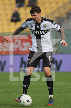2022-02-19 - Stanko Juric of PARMA CALCIO in action during the Serie B match between Parma Calcio and Ternana Calcio at Ennio Tardini on February 19, 2022 in Parma, Italy. - PARMA CALCIO VS TERNANA CALCIO - ITALIAN SERIE B - SOCCER