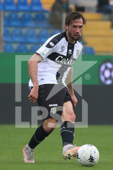 2022-02-19 - Franco Vazquez of PARMA CALCIO in action during the Serie B match between Parma Calcio and Ternana Calcio at Ennio Tardini on February 19, 2022 in Parma, Italy. - PARMA CALCIO VS TERNANA CALCIO - ITALIAN SERIE B - SOCCER