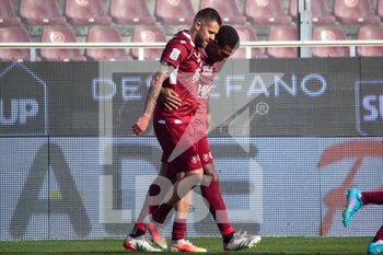 2022-02-19 - jeremy Menez Reggina celebrates  a gol 1-0 - REGGINA 1914 VS PORDENONE CALCIO - ITALIAN SERIE B - SOCCER