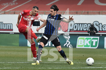2022-02-19 - Dany Dany Mota Carvalho (Monza) kicks the ball - AC MONZA VS AC PISA - ITALIAN SERIE B - SOCCER