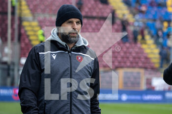 2022-02-27 - Stellone Roberto coach Reggina  - REGGINA 1914 VS AC PISA - ITALIAN SERIE B - SOCCER