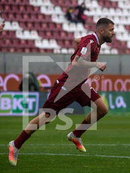 2022-02-27 - Menez Jeremy scoring a gol 1-0 Reggina - REGGINA 1914 VS AC PISA - ITALIAN SERIE B - SOCCER