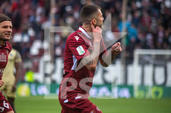 2022-02-27 - Menez Jeremy celebrates a gol 1-0 Reggina - REGGINA 1914 VS AC PISA - ITALIAN SERIE B - SOCCER