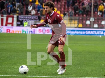 2022-02-27 - Hetemaj Peparim Reggina carries the ball  - REGGINA 1914 VS AC PISA - ITALIAN SERIE B - SOCCER