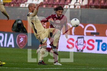 2022-02-27 - Perparim Hetemaj Reggina carries the ball - REGGINA 1914 VS AC PISA - ITALIAN SERIE B - SOCCER