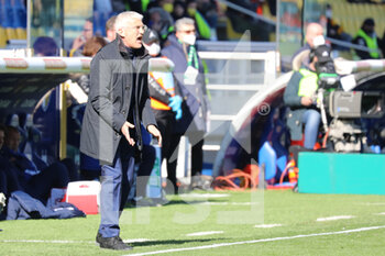 2022-02-26 - Roberto Venturato head coach of SPAL gestures during the Serie B match between Parma Calcio and Spal at Ennio Tardini on February 26, 2022 in Parma, Italy. - PARMA CALCIO VS SPAL - ITALIAN SERIE B - SOCCER