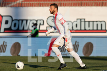 2022-02-27 - Michele Di Gregorio during the Serie B match between Monza and Lecce at U Power Stadium on February 27, 2022 in Monza, Italy. - AC MONZA VS US LECCE - ITALIAN SERIE B - SOCCER