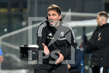 2022-03-02 - Head coach of Pisa Luca D'Angelo - AC PISA VS FC CROTONE - ITALIAN SERIE B - SOCCER