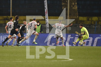 2022-03-02 - Ahmad Benali (Pisa) scores the goal of 2-0 - AC PISA VS FC CROTONE - ITALIAN SERIE B - SOCCER