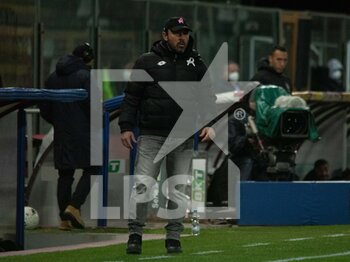 2022-03-02 - Brocchi Christian coach Vicenza  - REGGINA 1914 VS LR VICENZA - ITALIAN SERIE B - SOCCER