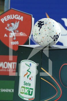2022-03-01 - A general view of the official Serie BKT match ball - BRESCIA CALCIO VS AC PERUGIA - ITALIAN SERIE B - SOCCER