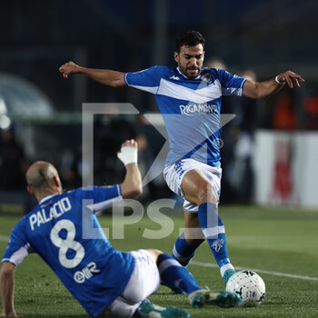 2022-03-01 - Mehdi Leris (Brescia Calcio) in action - BRESCIA CALCIO VS AC PERUGIA - ITALIAN SERIE B - SOCCER