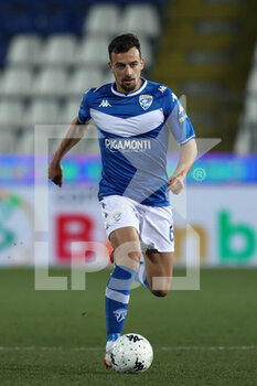 2022-03-01 - Davide Adorni (Brescia Calcio) in action - BRESCIA CALCIO VS AC PERUGIA - ITALIAN SERIE B - SOCCER