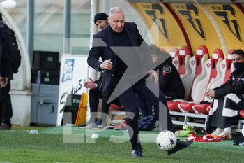 2022-03-06 - massimiliano alvini (coach perugia calcio) - AC PERUGIA VS US LECCE - ITALIAN SERIE B - SOCCER