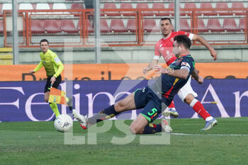 2022-03-06 - olivieri marco (n.11 perugia calcio) goal 1-0 - AC PERUGIA VS US LECCE - ITALIAN SERIE B - SOCCER