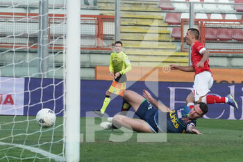 2022-03-06 - olivieri marco (n.11 perugia calcio) goal 1-0 - AC PERUGIA VS US LECCE - ITALIAN SERIE B - SOCCER