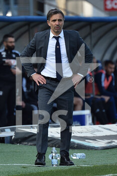 2022-03-13 - Head coach of Cremonese Fabio Pecchia - AC PISA VS US CREMONESE - ITALIAN SERIE B - SOCCER