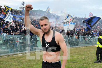 2022-03-13 - George Puscas (Pisa) ath the end of the match - AC PISA VS US CREMONESE - ITALIAN SERIE B - SOCCER
