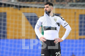 2022-03-11 - Elias Cobbaut of PARMA CALCIO reacts during the Serie B match between Parma Calcio and AS Cittadella at Ennio Tardini on March 11, 2022 in Parma, Italy. - PARMA CALCIO VS AS CITTADELLA - ITALIAN SERIE B - SOCCER