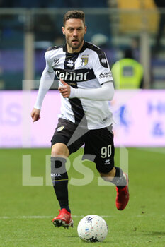2022-03-11 - Andrea Rispoli of PARMA CALCIO in action during the Serie B match between Parma Calcio and AS Cittadella at Ennio Tardini on March 11, 2022 in Parma, Italy. - PARMA CALCIO VS AS CITTADELLA - ITALIAN SERIE B - SOCCER
