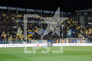 2022-03-11 - Fans of PARMA CALCIO during the Serie B match between Parma Calcio and AS Cittadella at Ennio Tardini on March 11, 2022 in Parma, Italy. - PARMA CALCIO VS AS CITTADELLA - ITALIAN SERIE B - SOCCER