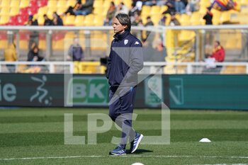 2022-03-12 - coach Filippo Inzaghi (Brescia Calcio) - US LECCE VS BRESCIA CALCIO - ITALIAN SERIE B - SOCCER
