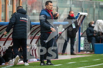 2022-03-19 - Danilo Chiodi coach Cosenza  - REGGINA 1914 VS COSENZA CALCIO - ITALIAN SERIE B - SOCCER