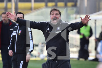 2022-03-20 - Head coach of Pisa Luca D'Angelo - AC PISA VS AS CITTADELLA - ITALIAN SERIE B - SOCCER