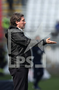 2022-03-19 - Giovanni Stroppa (AC Monza) gestures - AC MONZA VS FC CROTONE - ITALIAN SERIE B - SOCCER