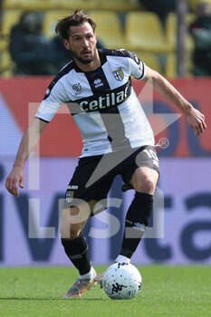 2022-03-19 - Franco Vazquez of PARMA CALCIO in action during the Serie B match between Parma Calcio and US Lecce at Ennio Tardini on March 19, 2022 in Parma, Italy. - PARMA CALCIO VS US LECCE - ITALIAN SERIE B - SOCCER