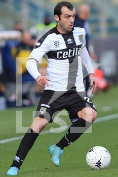 2022-03-19 - Goran Pandev of PARMA CALCIO in action during the Serie B match between Parma Calcio and US Lecce at Ennio Tardini on March 19, 2022 in Parma, Italy. - PARMA CALCIO VS US LECCE - ITALIAN SERIE B - SOCCER
