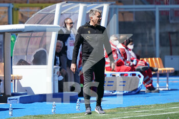 2022-04-02 - coach Marco Baroni (US Lecce) - US LECCE VS FROSINONE CALCIO - ITALIAN SERIE B - SOCCER