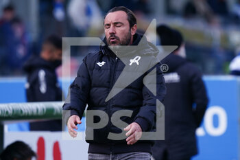2022-04-03 - The head coach Cristian Brocchi (Vicenza) - BRESCIA CALCIO VS LR VICENZA - ITALIAN SERIE B - SOCCER