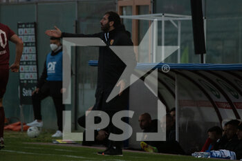 2022-04-05 - Caserta coach Benevento  - REGGINA 1914 VS BENEVENTO CALCIO - ITALIAN SERIE B - SOCCER